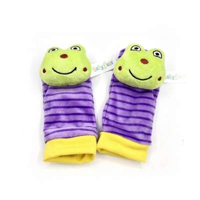 babyfans 2020 new products Infant Baby Kids Socks rattle toys Wrist Rattle and Foot Socks 0~24 Months