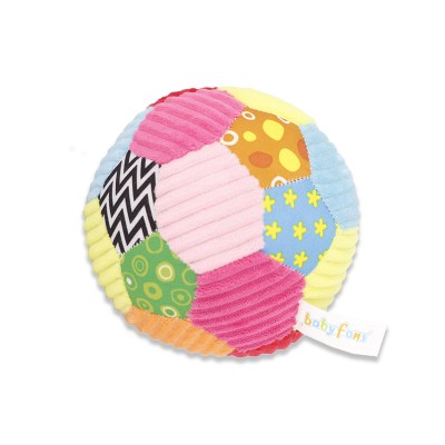 babyfans new design Colorful Preschool Developmental Baby Soft Plush Play Ball pacify toy