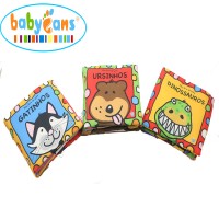 baby toys china factory Wholesale kids education toys colorful soft baby cloth fabric book recognize animal