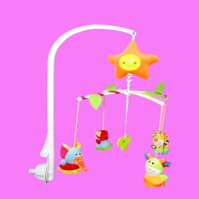 Babyfans Plush Musical Toys Multifunction Hanging Crib Soft Mobile Baby Toy