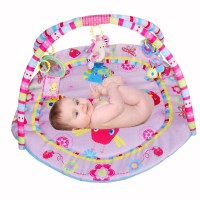 baby play gym blanket  Plush soft toys cheap funny indoor animals baby play mat for kids