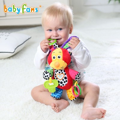 Babyfans baby stuffed puppy toys with music high quality material for babies