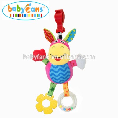 Funny donkey baby toys Baby Activity and Teething Toy Rattle and Textures