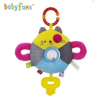 baby rattle toys cat animal teether and shakers baby stroller hanging toy wholesale factory