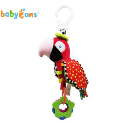 babyfans bird sound toys for baby Stuffed Animals Mini Soft Red Bird Plush Toy