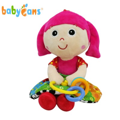 Babyfans cute design girl doll toys good quality plush soft baby doll