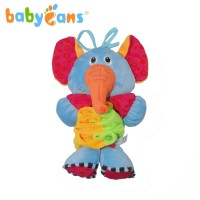 Babyfans cute plush stuffed elephant animal baby toys with music