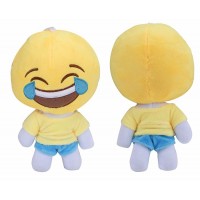 Hot sell custom whatsapp emoji PP cotton filling soft emoji doll