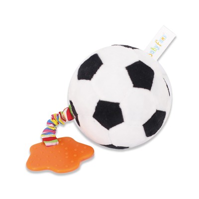 2019 babyfans new design stuffed soft baby toys rattle sport  ball