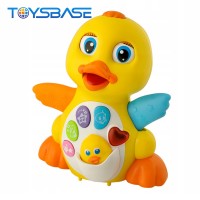 Cartoon EQ Learning Intelligent Set Baby Electric Yellow Duck Toy